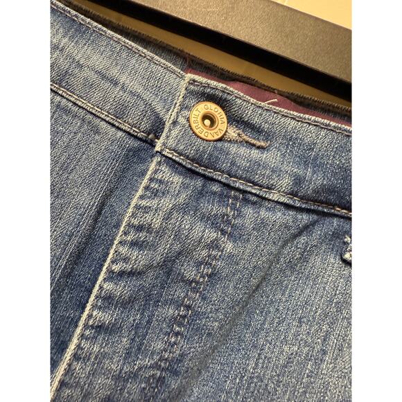 Gloria Vanderbilt Amanda Jeans Size 14 Light Wash - Picture 2 of 5